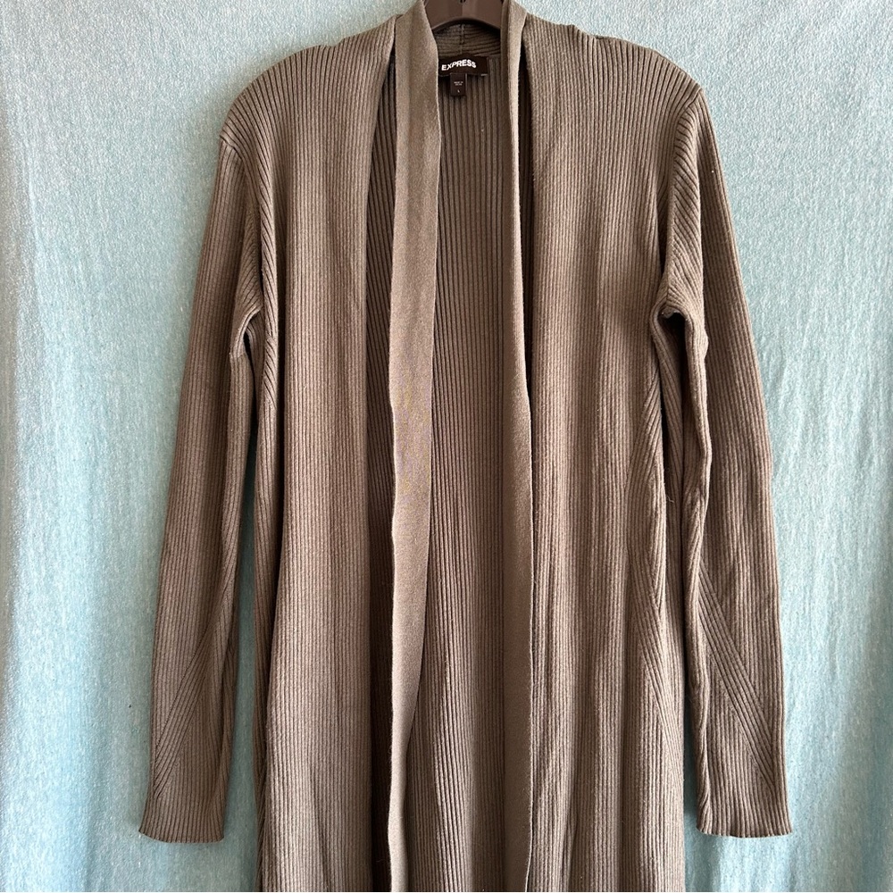 Express Ribbed Cardigan
